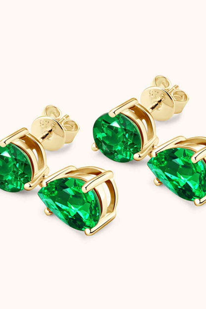 Emerald Drop Earrings