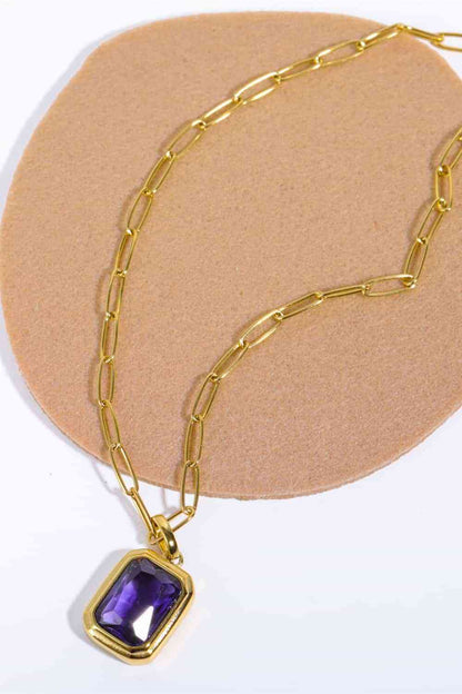 Geo  Pendant Necklace