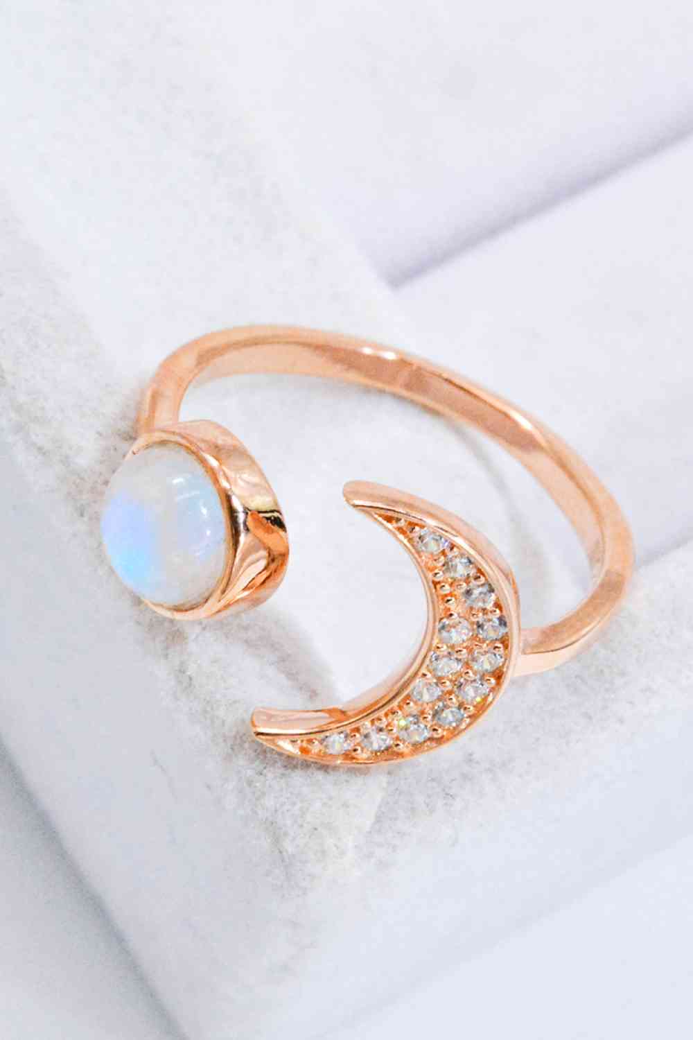 Sun & Moon Open Ring