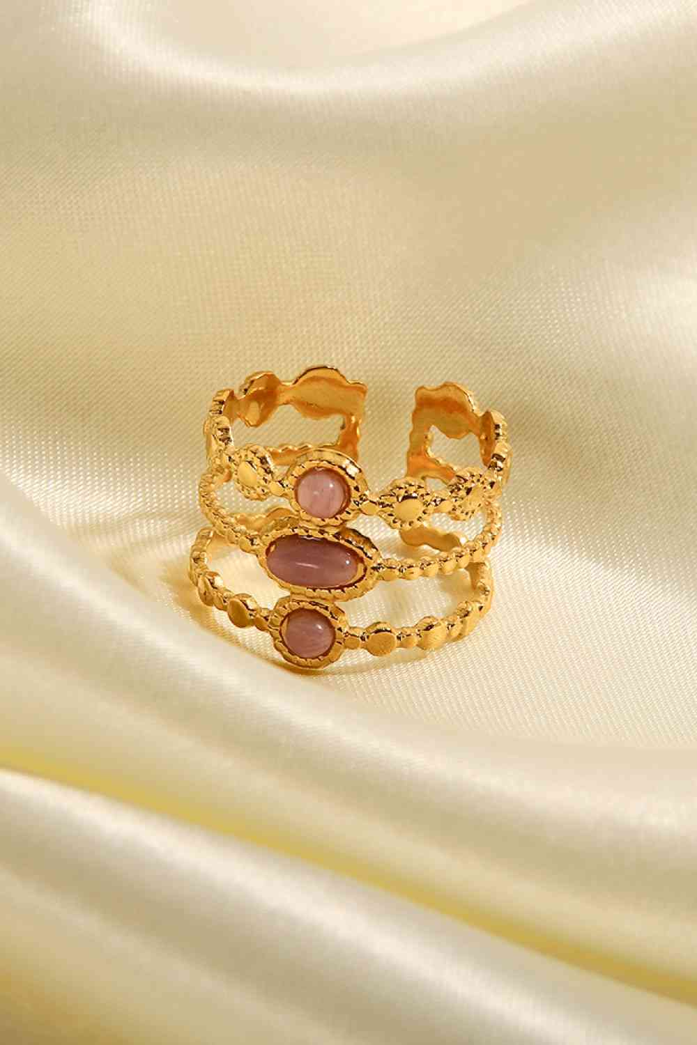 Anastasia Triple-Layered Ring